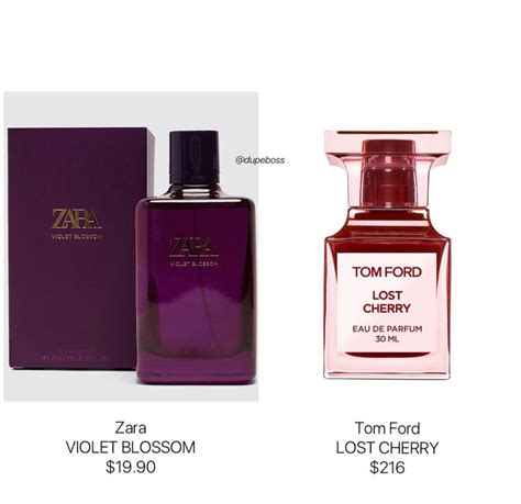 tom ford perfume for women dupe|zara lost cherry dupe.